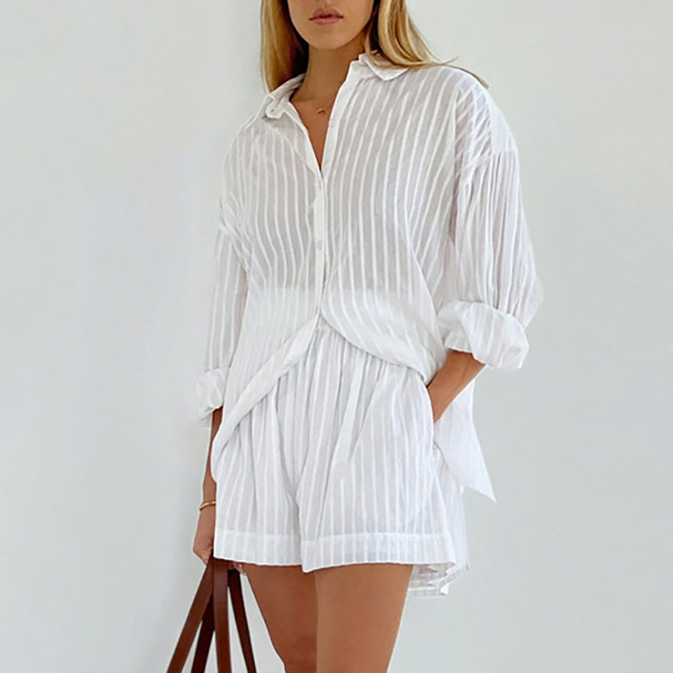 Viola - Geknoopte Blousetop met Luchtige Short