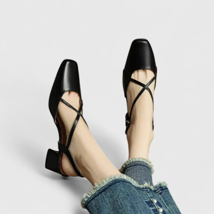 Evana - Sandalen met Hak Chic