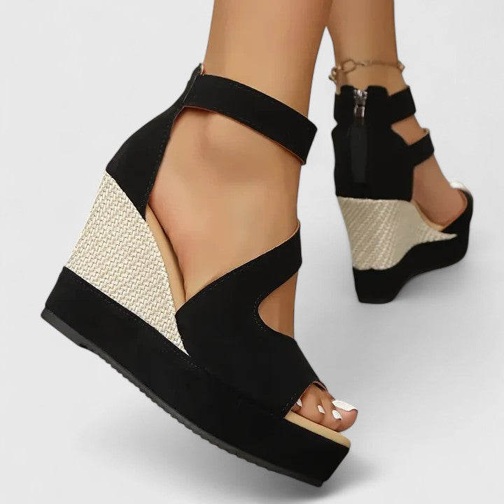 Aviana - Sandalen Orthopedische met Hak Wedge