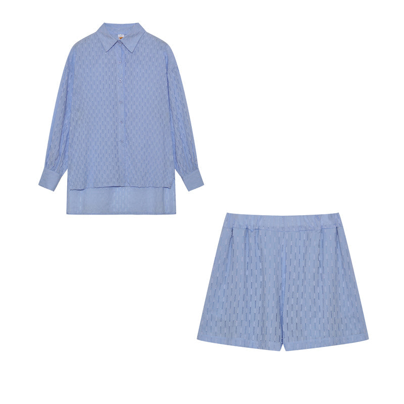 Elizabeth - Set Chemise en Shorts Licht