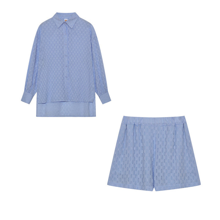 Elizabeth - Set Chemise en Shorts Licht