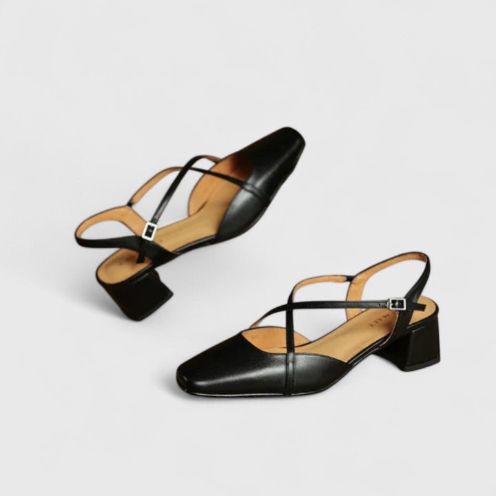 Evana - Sandalen met Hak Chic