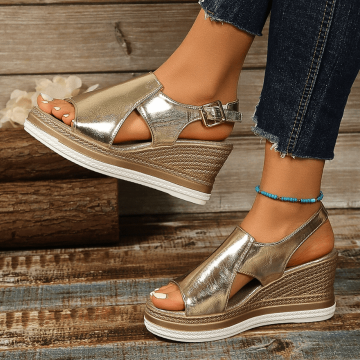 Baylie - Sandalen Stijlvolle Metalen