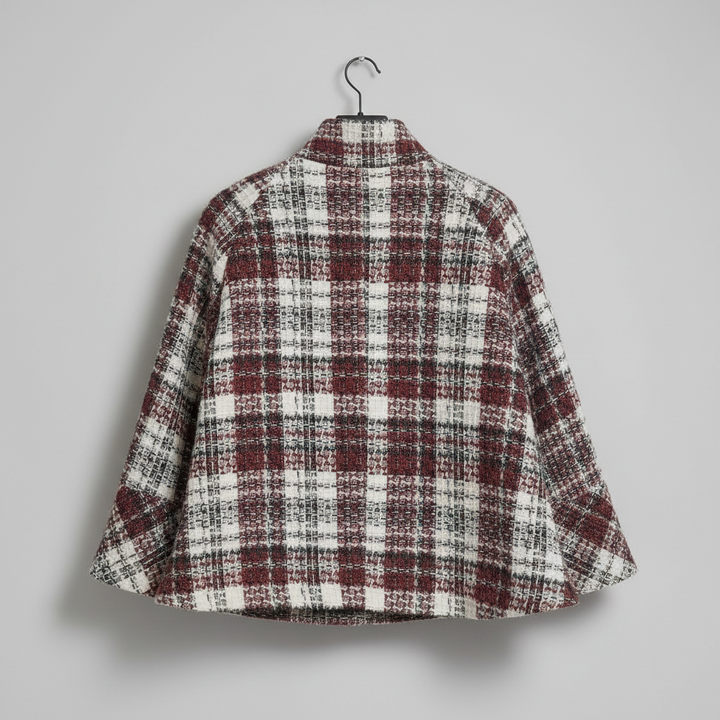 Leonore | Cape Jas met Ruitpatroon