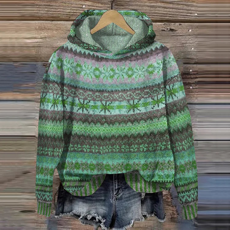 Gaby | Retro Etnische Sweater