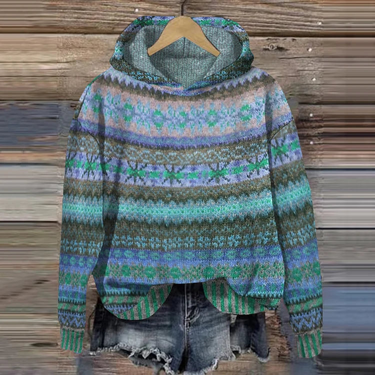 Gaby | Retro Etnische Sweater