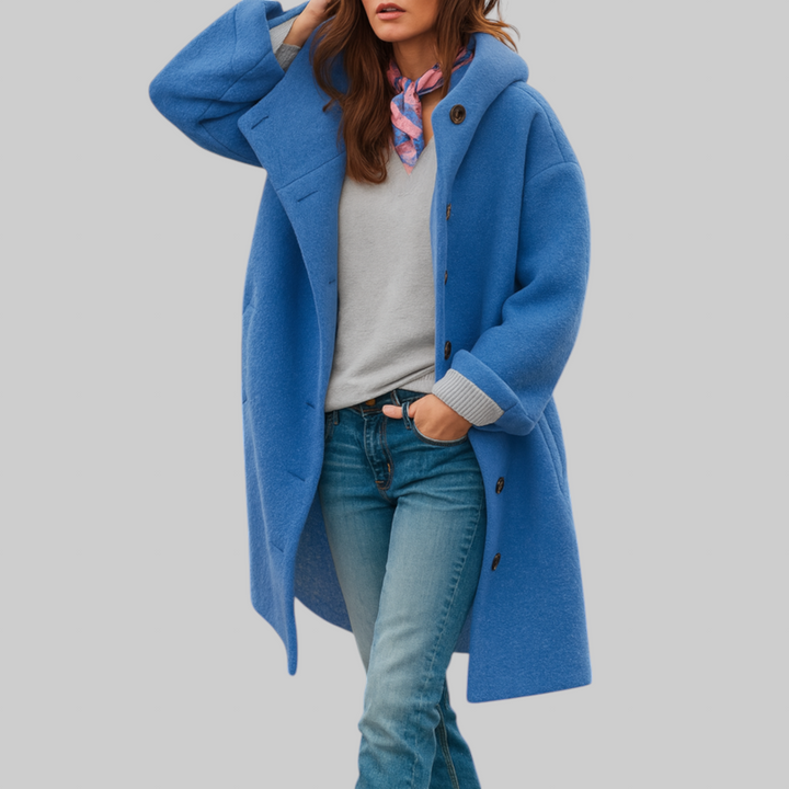 Freja | comfortabele halflange dagelijkse jas