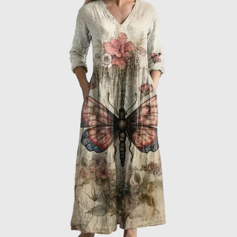 Saule | Gracieuze Maxi-jurk