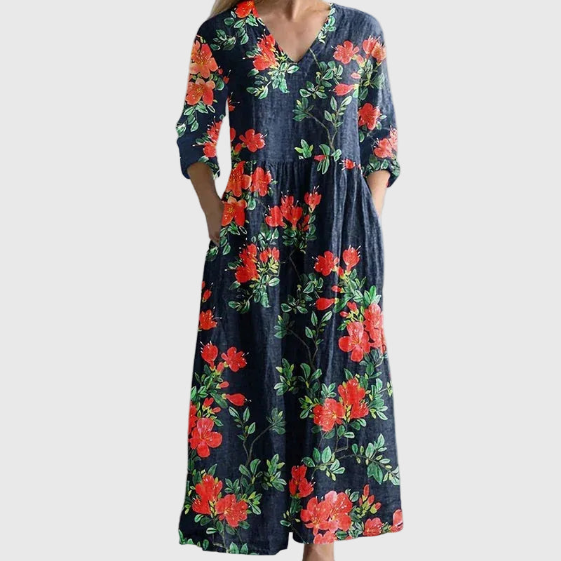 Saule | Gracieuze Maxi-jurk