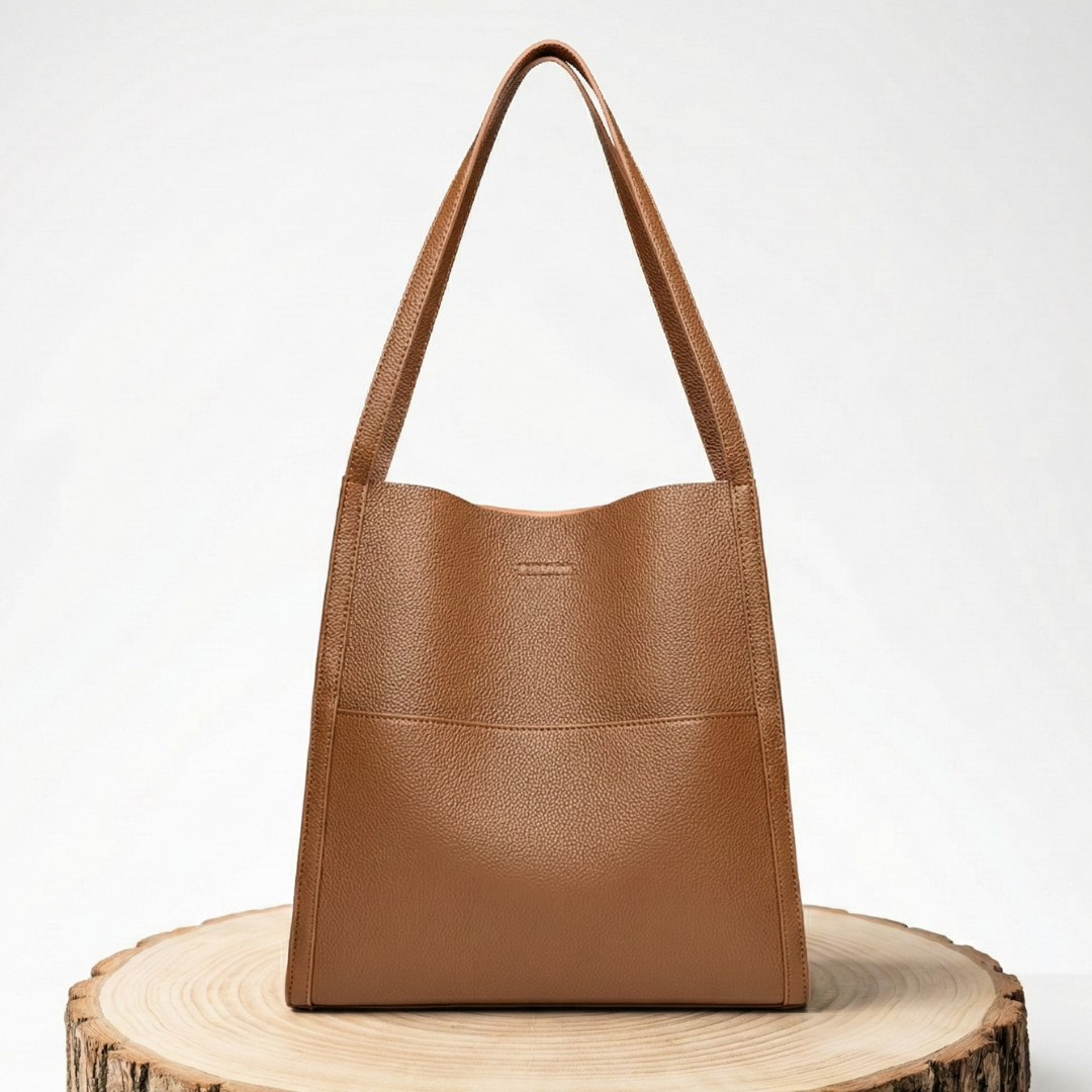 Elena™ | Elegant leren schoudertas