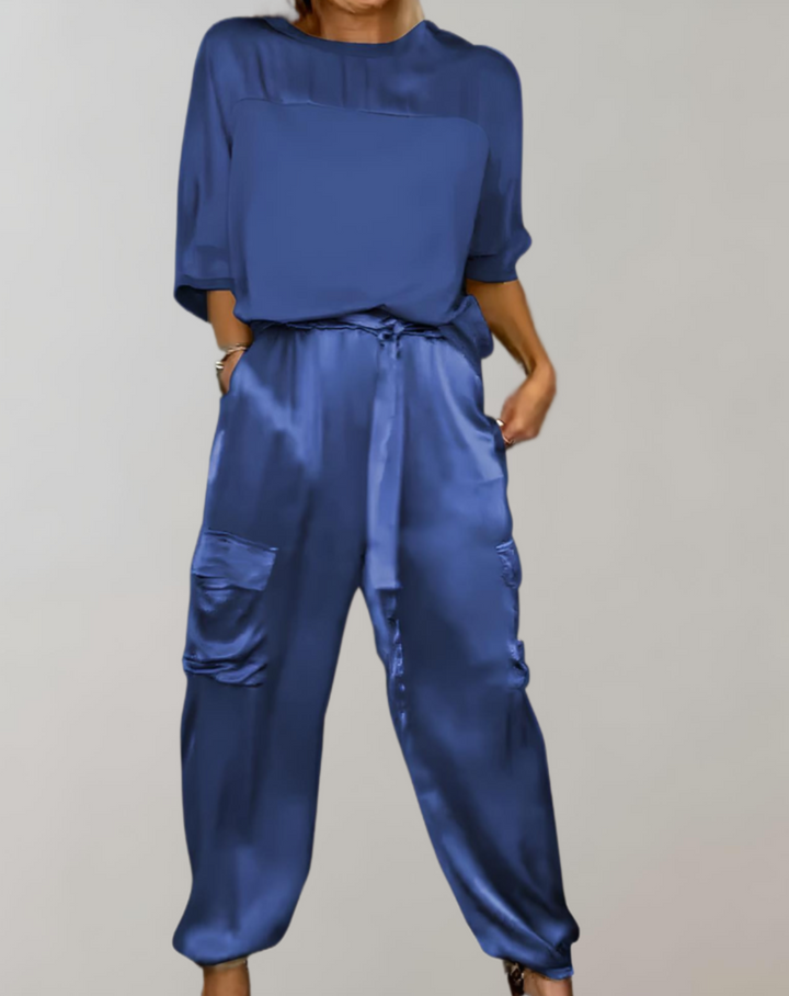 Finley - Set Lounge Cargo Soie