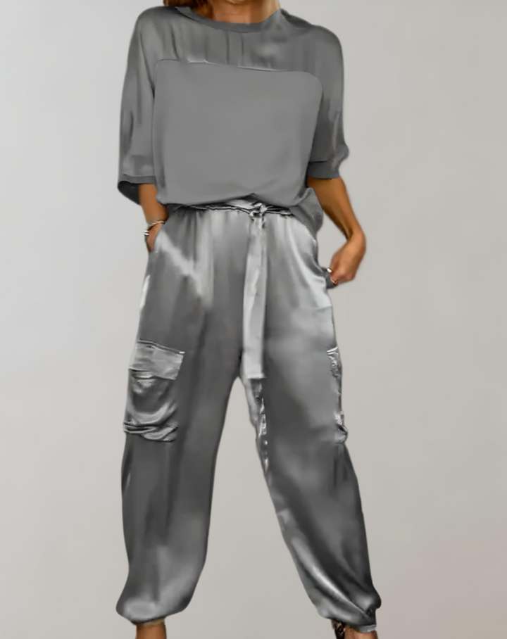 Finley - Set Lounge Cargo Soie