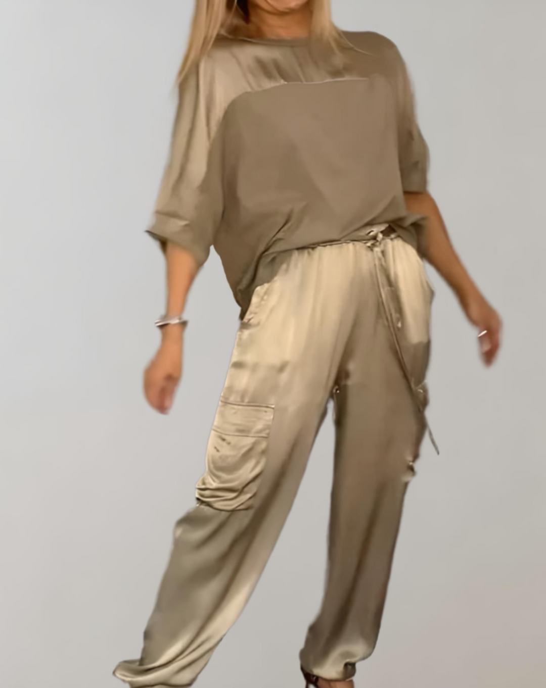 Finley - Set Lounge Cargo Soie