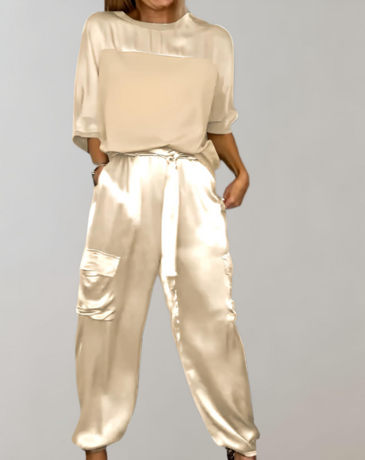 Finley - Set Lounge Cargo Soie