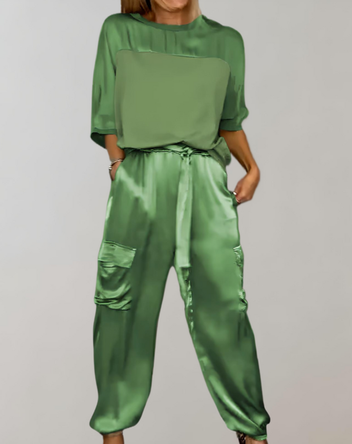 Finley - Set Lounge Cargo Soie
