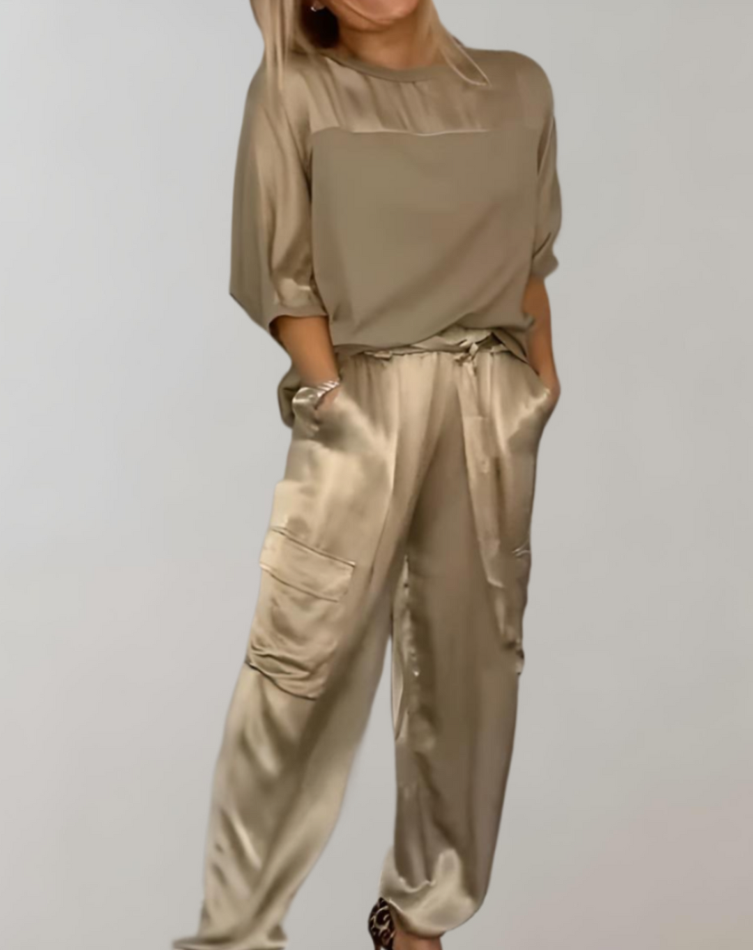 Finley - Set Lounge Cargo Soie