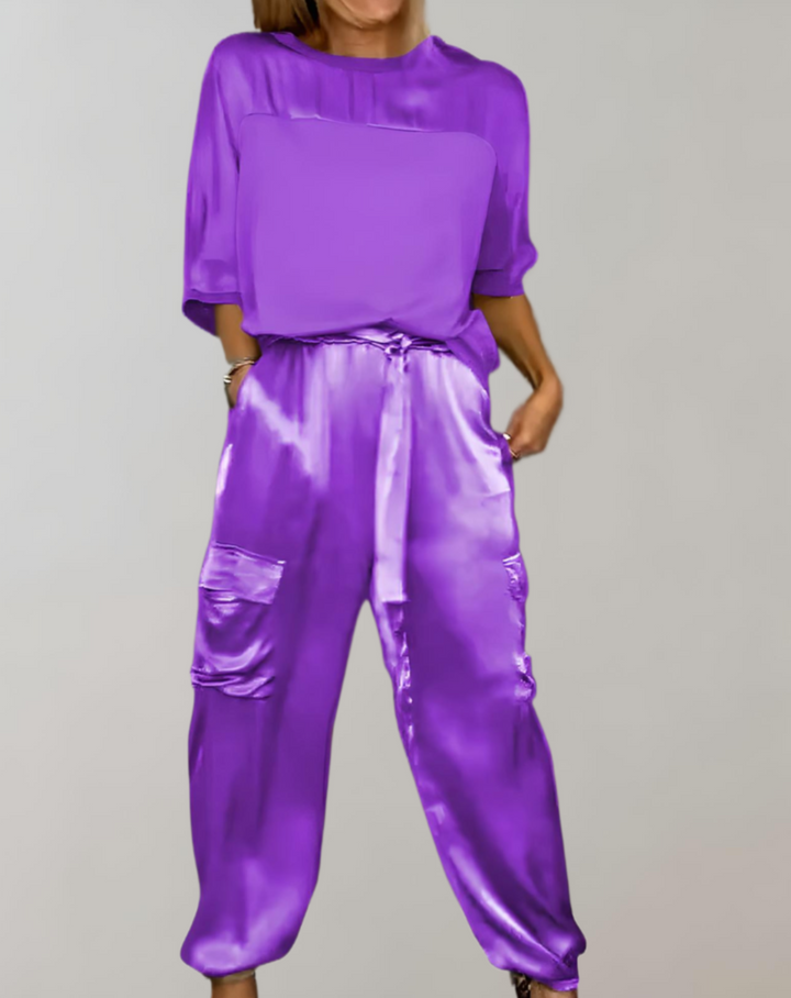 Finley - Set Lounge Cargo Soie