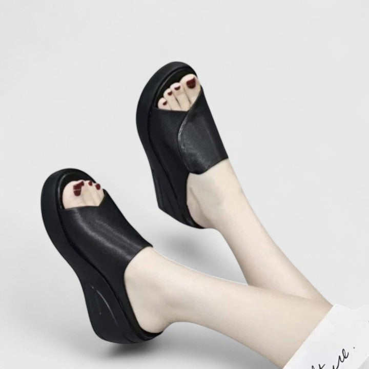 Kora - Sandalen Orthopedische met Hak Wedge