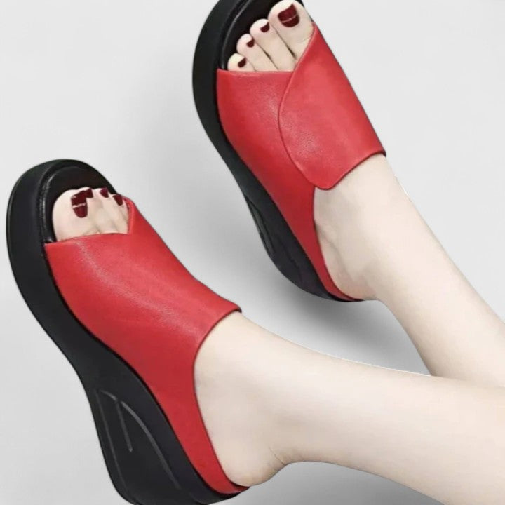 Kora - Sandalen Orthopedische met Hak Wedge