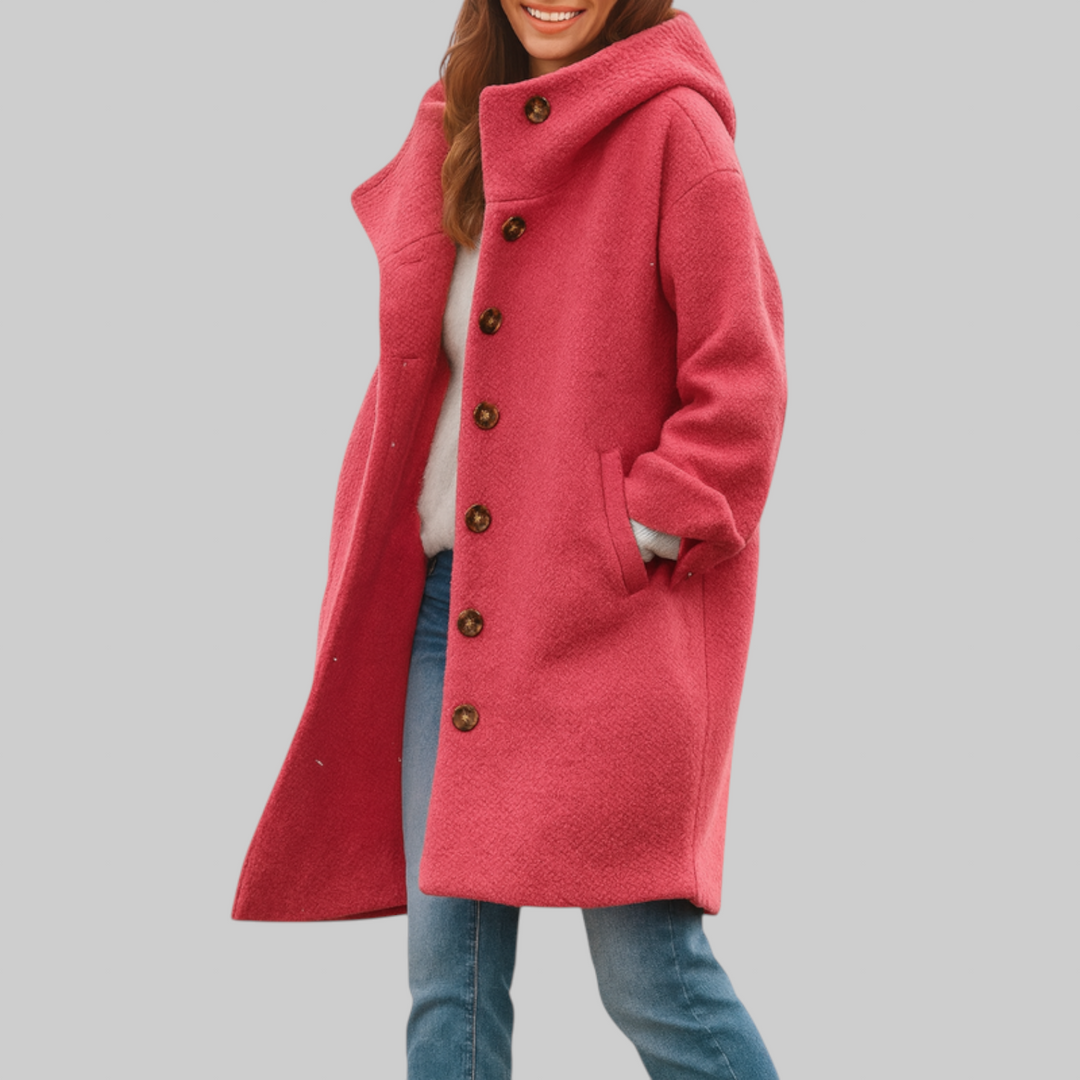 Freja | comfortabele halflange dagelijkse jas
