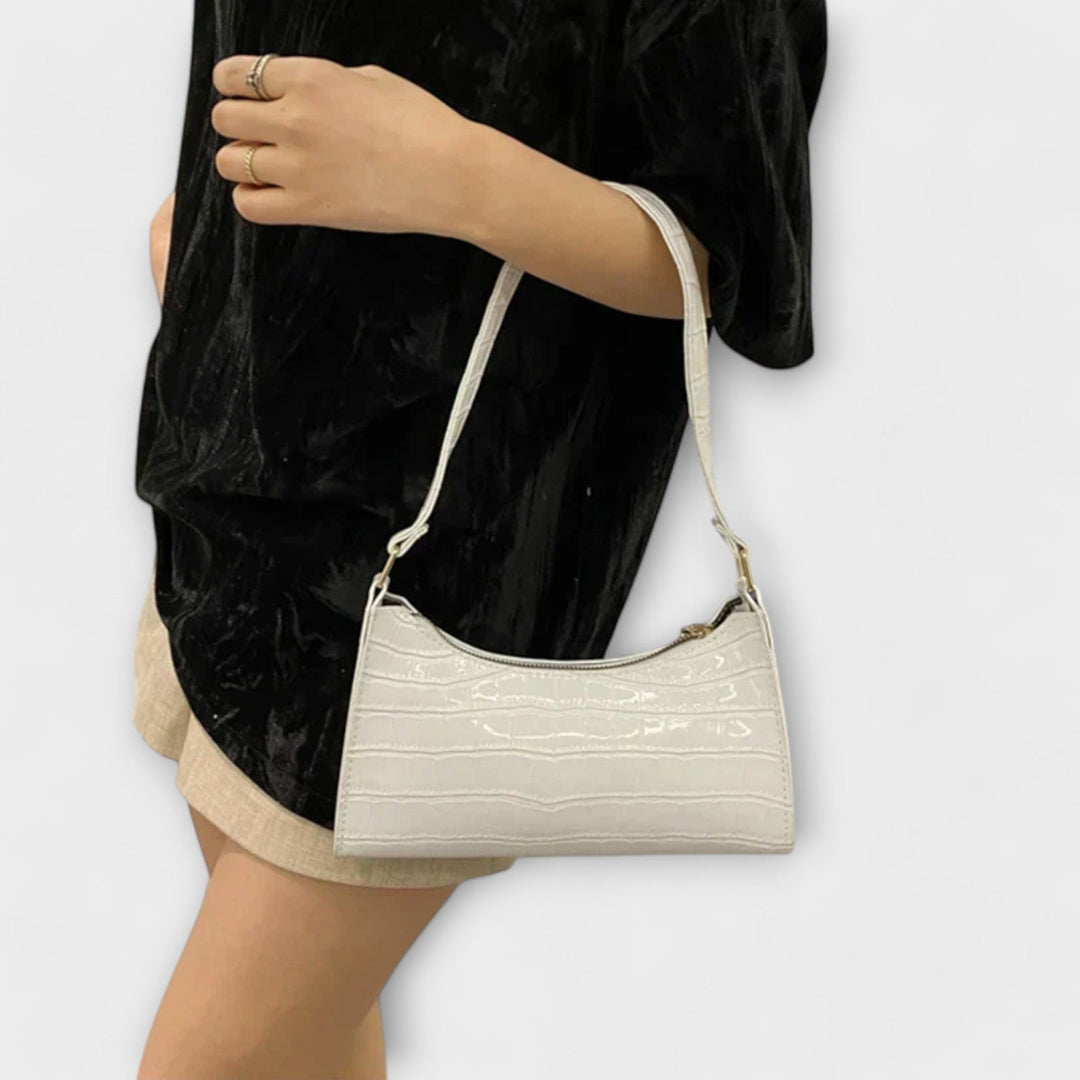 Leonore | Glanzende Leren Tas