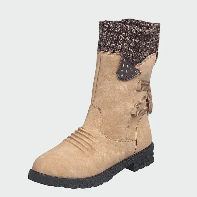 Enkellaarsjes elegante en daim