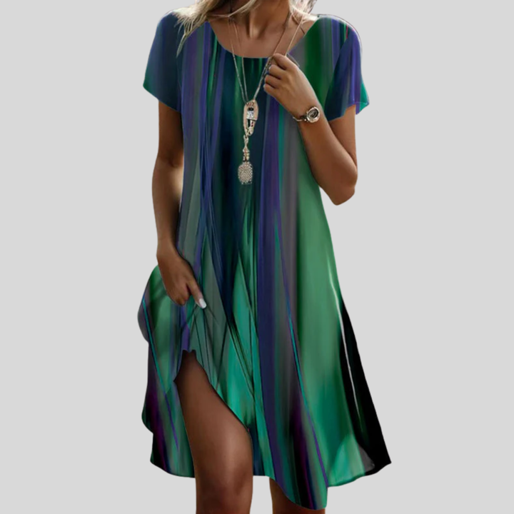 Genna - Jurk Kleurverloop Boho Casual