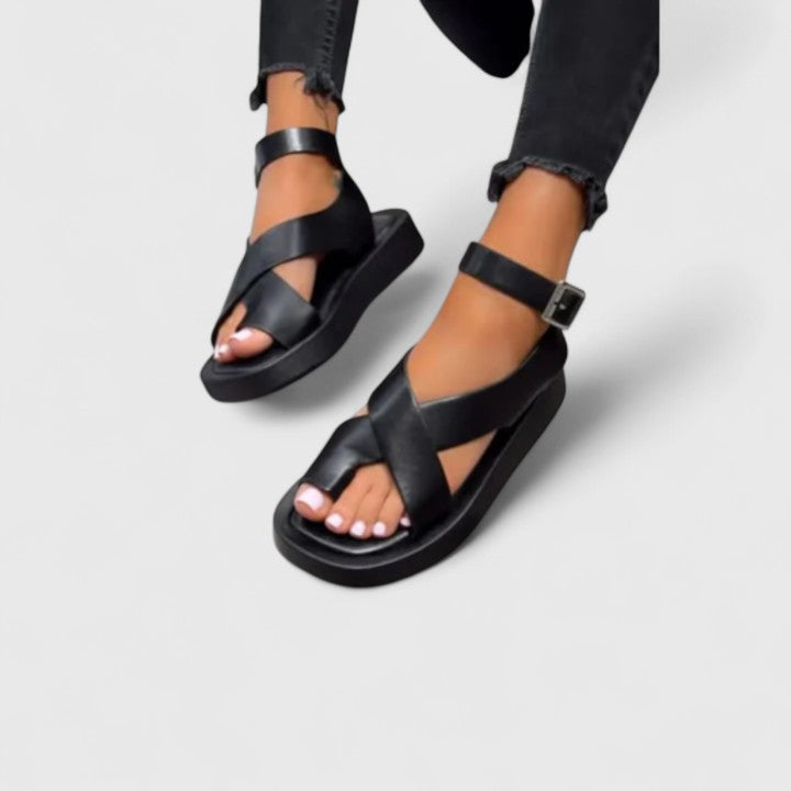 Neve - Sandalen met plateforme