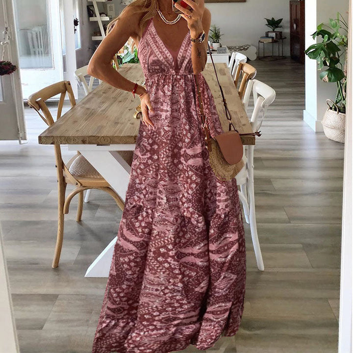 Gweneth - Jurk zonder mouwen Boho