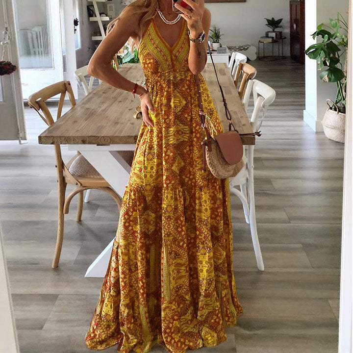 Gweneth - Jurk zonder mouwen Boho
