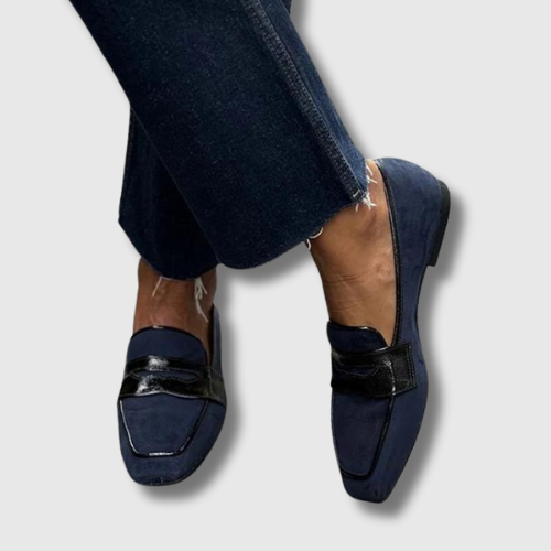 Nora™ | Chique leren mocassins