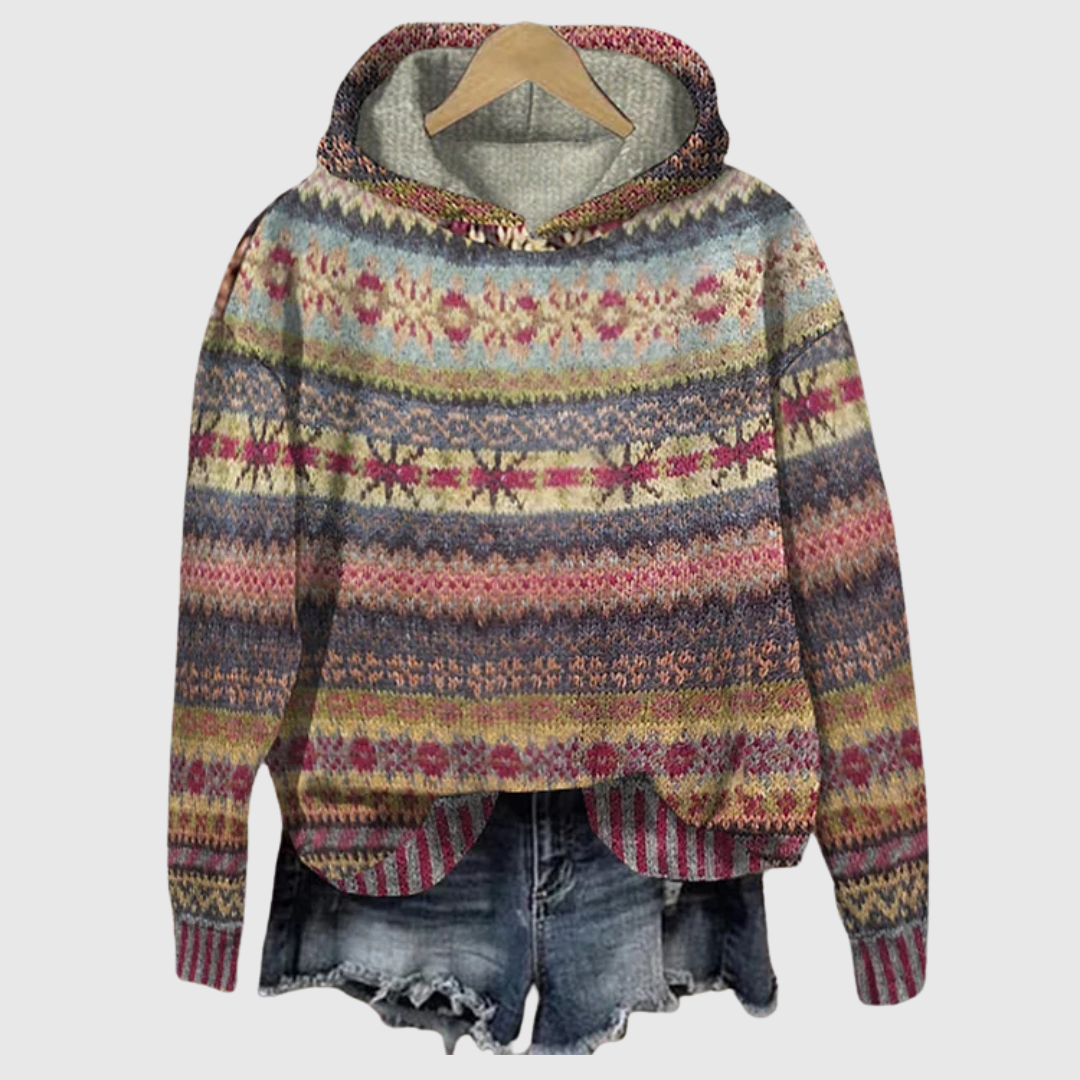 Gaby | Retro Etnische Sweater