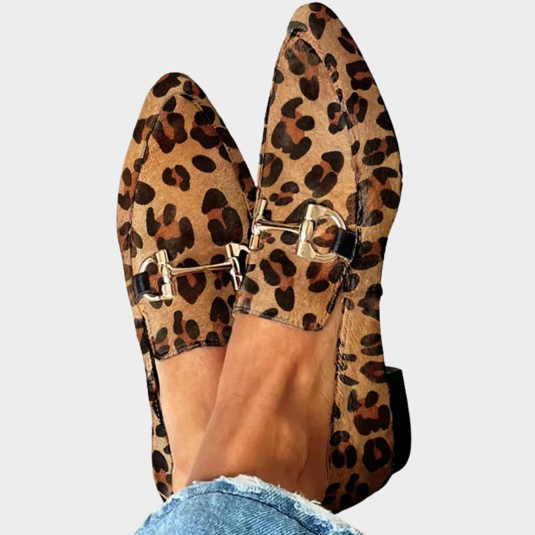Gia | Mocassins Elegante Léopard