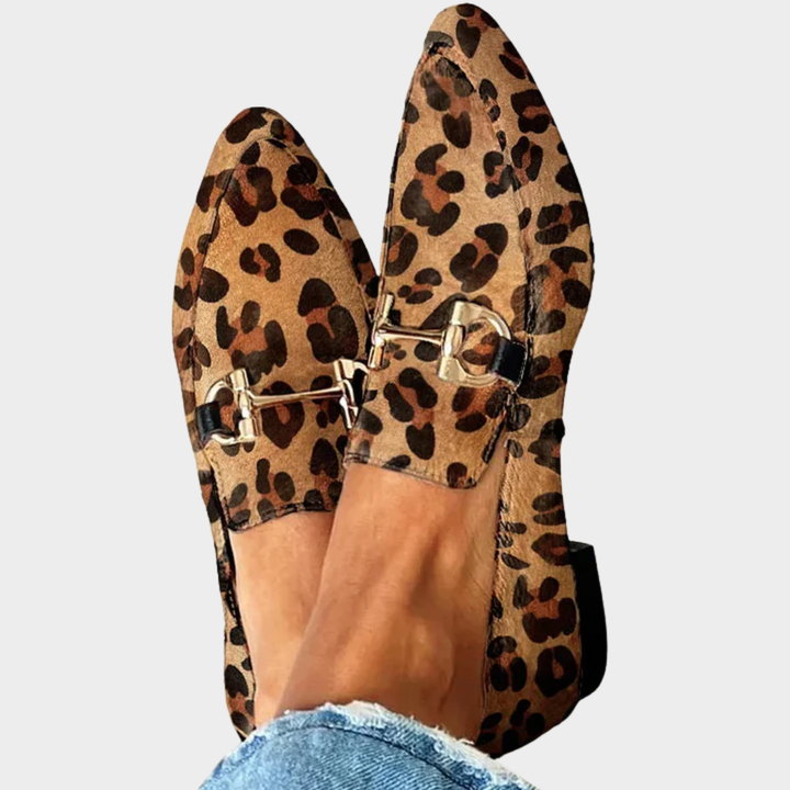 Gia | Mocassins Elegante Léopard
