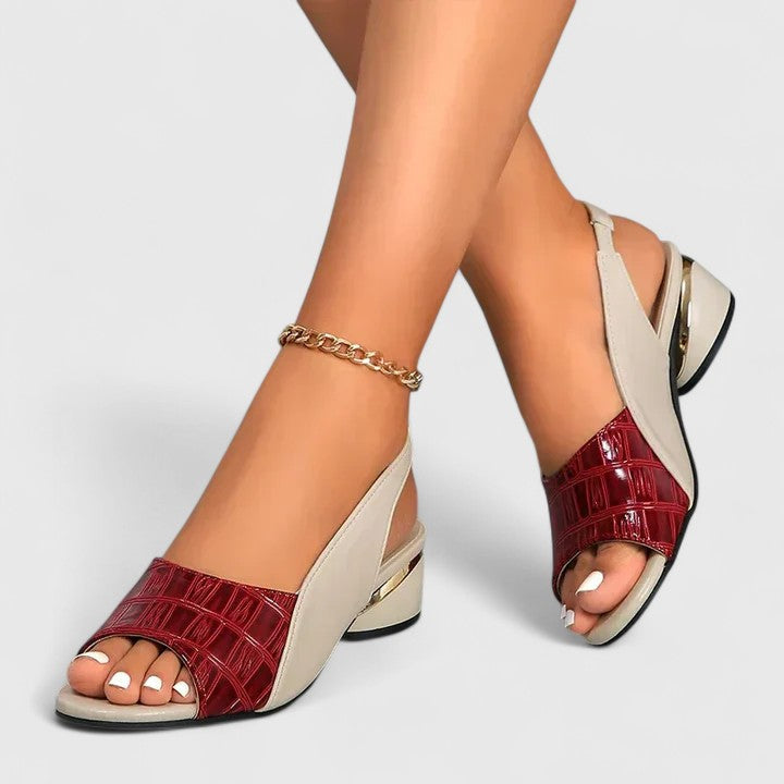 Pénélope - Sandalen en leer orthopedisch