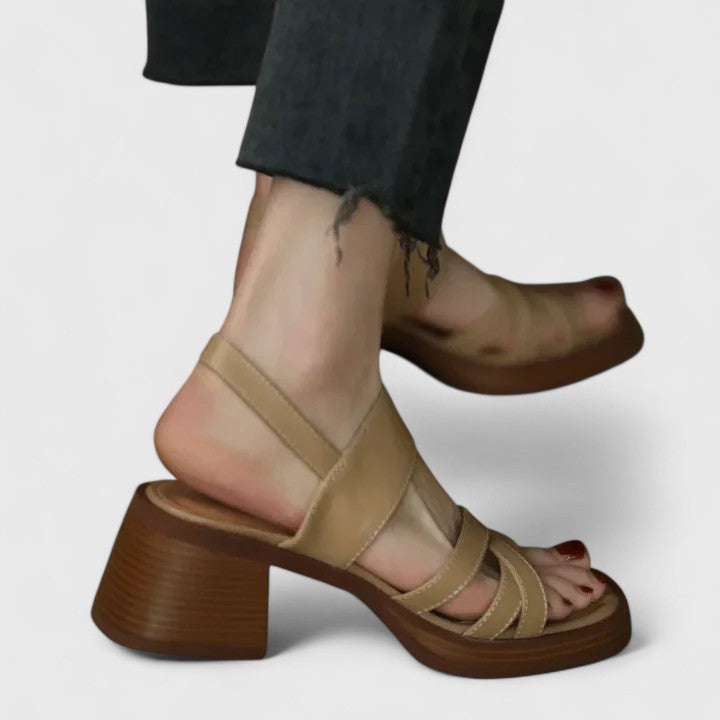 Celeste - Sandalen croisées elegante