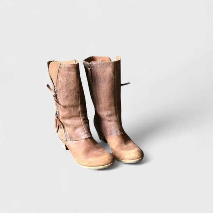 Alma - Laarzen vintage mi-mollet