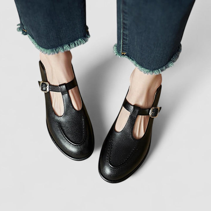 Ariyzzah | Orthopedische mary jane schoenen met lage hak