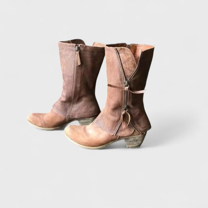 Alma - Laarzen vintage mi-mollet