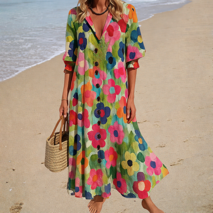 Jasmine™ | Slankmakende Elegante Jurk