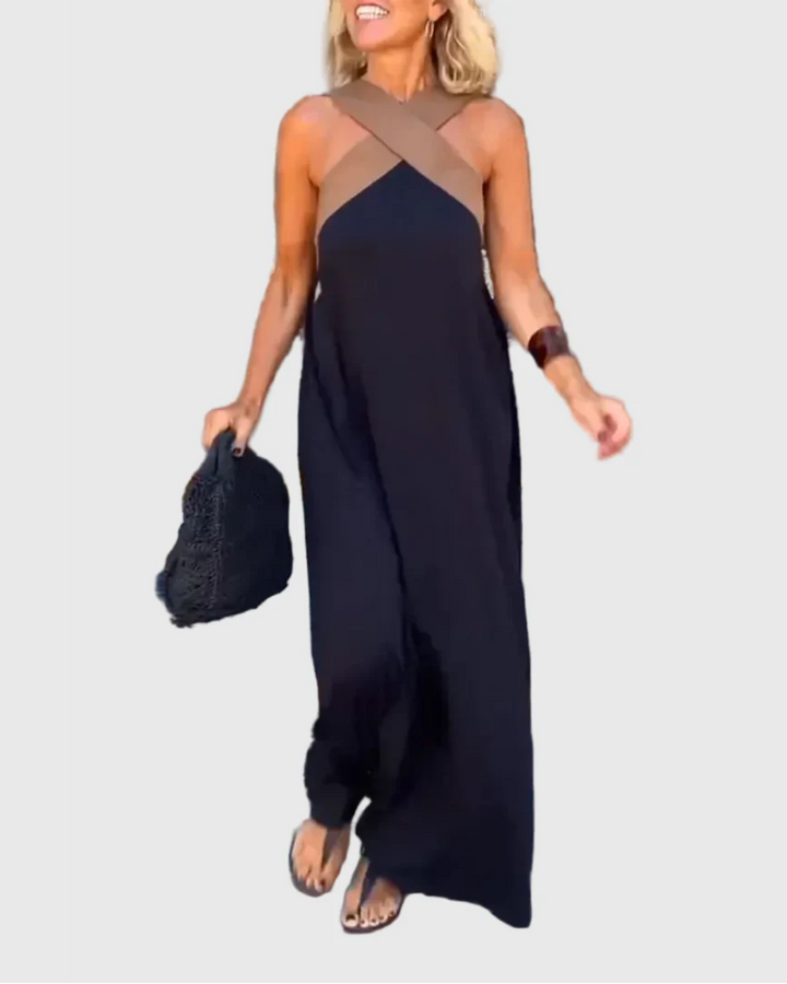 Elena | Vloeiende en elegante maxi-jurk