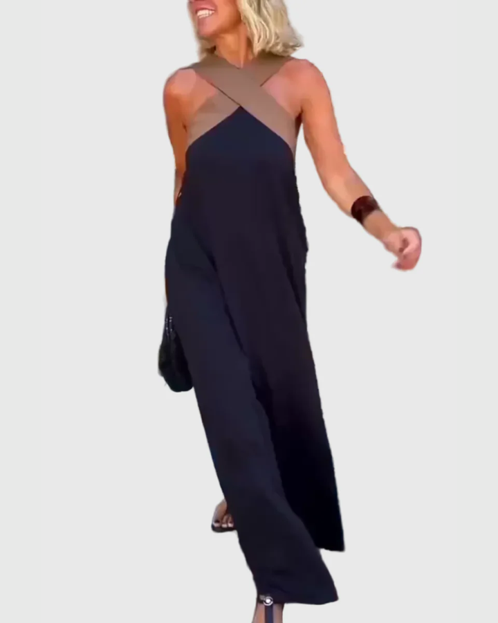 Elena | Vloeiende en elegante maxi-jurk