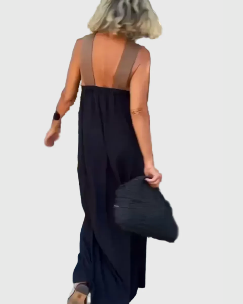 Elena | Vloeiende Elegante Maxi-jurk