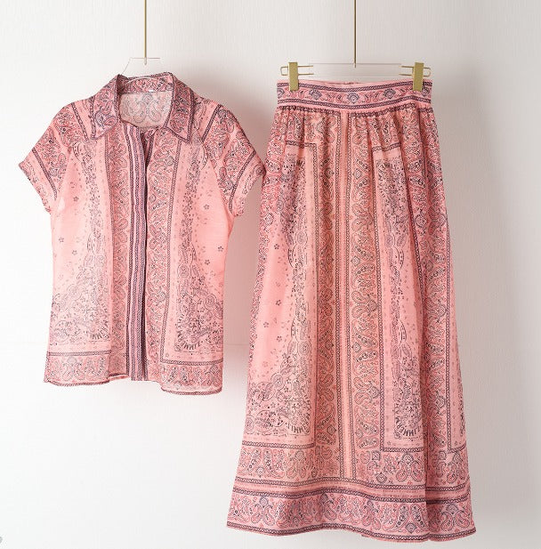 Adele - Set Twee Delen Print Bohemien