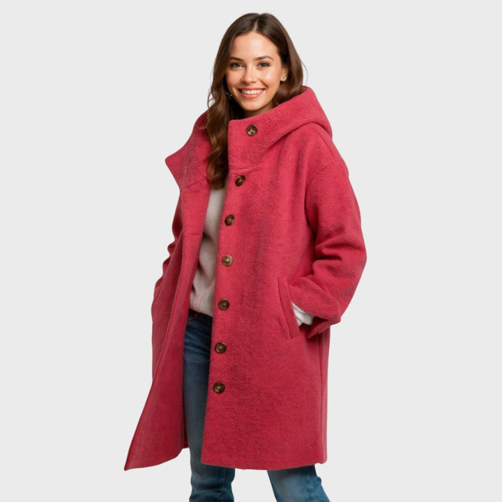 Freja | comfortabele halflange dagelijkse jas