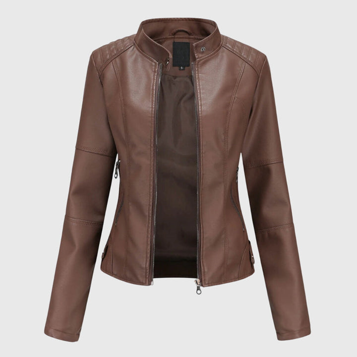 Giorgina™ - Jasje en Leer Elegante voor Dames