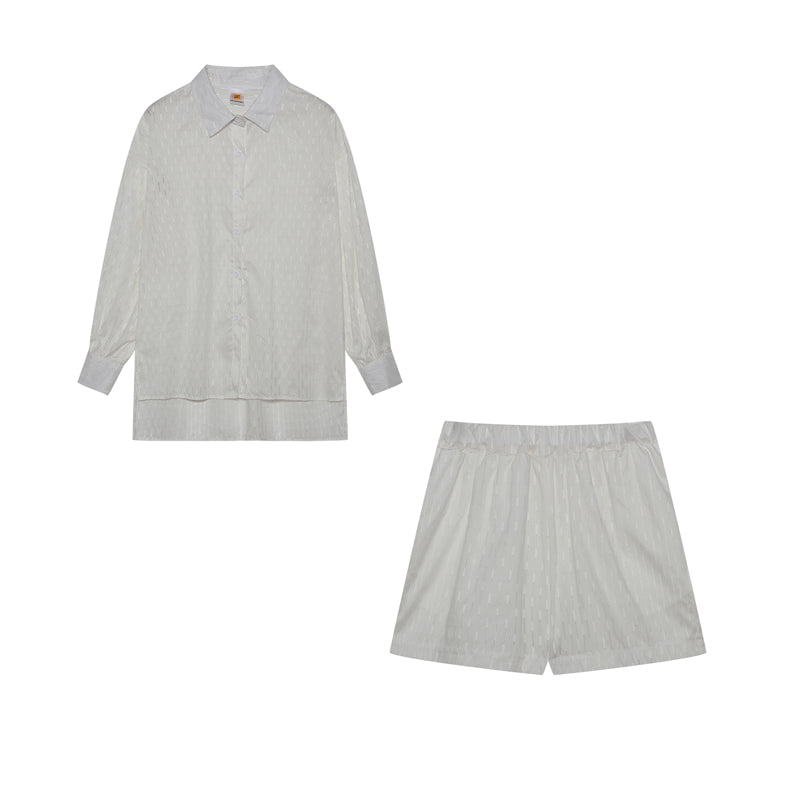 Elizabeth - Set Chemise en Shorts Licht