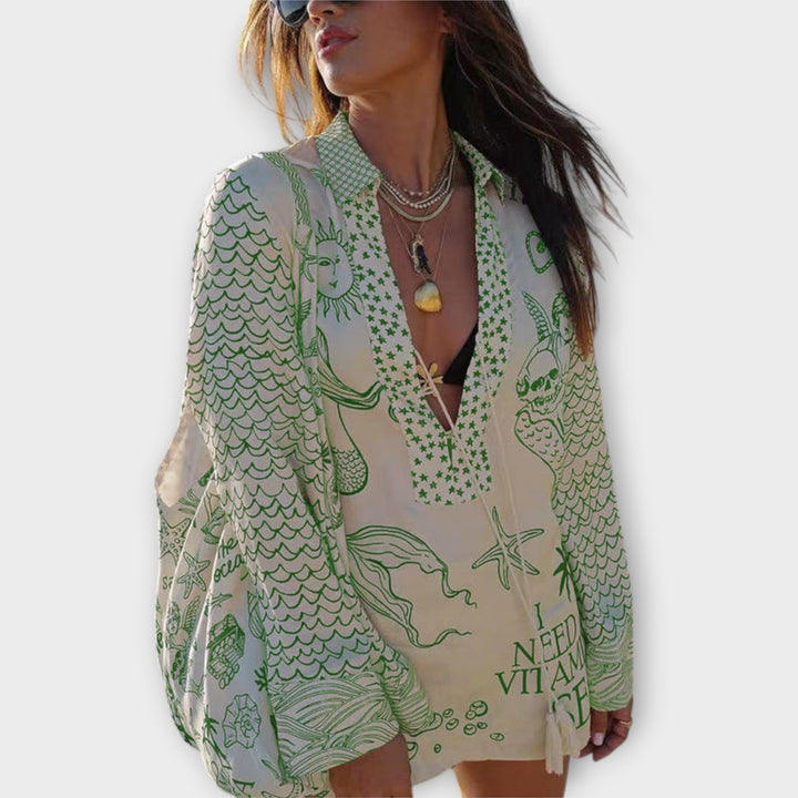 Siandra - Jurk Relaxed Strand