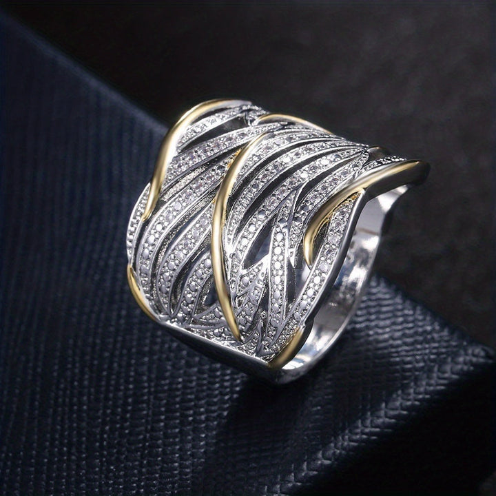 Elegante Vlecht Ring