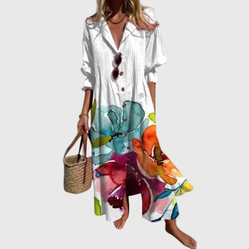 Zariah | Elegante Bohemien Maxi-jurk
